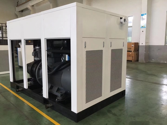 ضاغط لولبي PM بمرحلتين بتردد متغير 280kw 380HP 60-43m3 / Min